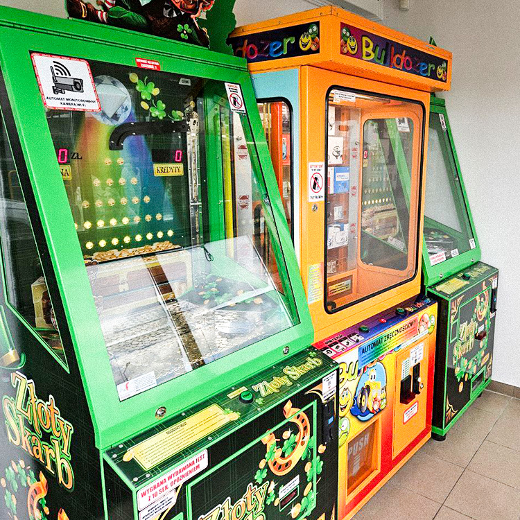 Automaty rozrywkowe - realizacja Vercum